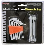 14 Key Multi-use Sterling Tools Allen Wrench Set. Fixed Price $9.99.