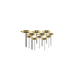 Wiha 33494 11 Piece T-handle Combo Hex Key Set Range 5/64 To 3/8". Fixed Price $116.47.