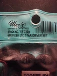 Moody's 4PC Star Driver Set. Fixed Price $10.00.