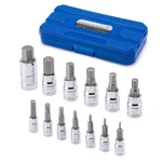 Mixpower 13 Piece Hex Bit Socket Set, S2 Steel Tool Kit, 2-14MM, Chrome. Fixed Price $21.22.