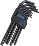 Disen 9 Pieces Torx Star Allen Wrench Set, Long Arm Key T10-T50, Chrome. Fixed Price $26.83.