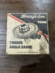 Snap On Tools Torque Ange Gauge Adapter 1/2" Drive TA360 Complete In Box Usa. Fixed Price $39.99.