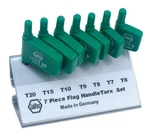 Wiha 37090 Piece Torx Flag Handle Screwdriver Set. Fixed Price $50.12.