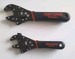 Vintage Craftsman Reflex Adjustable Wrench Set 6" & 8" Unique Ratcheting Usa. Fixed Price $94.18.
