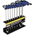 Piece Set! Klein Tools JTH98M Hex Key Set, Metric, T-handle, 6-INCH With Stand. Fixed Price $42.00.