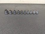 #BN330 Snap On Tools New 110TMY 1/4" Drive Sae Shallow 6 Point Chrome Socket Set. Fixed Price $139.95.