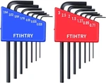 14PCS Mini Hex Key Allen Wrench Set, METRIC(0.7-3MM) And SAE(0.028-7/64"), Chrom. Fixed Price $18.97.