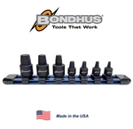 Bondhus Piece 1/4" & 3/8" Damaged Broken Bolt Nut Extractor Remover SET,33387T. Fixed Price $53.00.