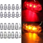 Sealed, Mini Side Marker, Clearance Or Light, 3 Diode - 10 Amber + Red. Fixed Price $30.55.