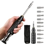 Magnetic Ratcheting Screwdriver 10-IN-1 Set With Bits (phillips, Flathead,.... Fixed Price $54.28.