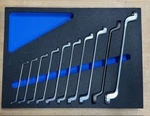 Garant 10PC 12PT Spanner Metric Wrench Set W/foam Holder 6-22MM, 24, 27,30MM. Fixed Price $94.99.
