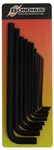 .050"-3/8" Hex End Long Arm L-wrench Set 9PCS W/proguard Bondhus Usa #12333. Fixed Price $6.37.