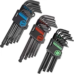35-PIECE Long Arm Ball End Key Wrench Set, Inch/metric/torx. Includes. Fixed Price $107.63.
