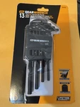 Gearwrench 83502 13PC Sae Long Arm Hex Key Set. Fixed Price $16.00.