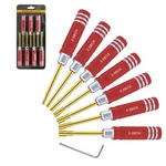 Craznick Hex Nut Driver Set - Rc Car Tool Kit 2.0MM 2.5MM 3.0MM 3.5MM Red. Fixed Price $28.07.