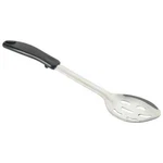 Winco Stainless Steel Basting Spoon With Plastic Stop Hook Handle, Slotted, 13". Fixed Price $9.55.