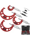Micrometer Set Metal 0-4" Precision Tools Ratchet Stop Measurement Kit. Fixed Price $79.99.
