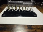 Snap-on Tools 8PC 1/4" 3/8" Drive Metric Ball Hex Bit Socket Set 208EFTABMY. Fixed Price $149.99.