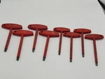 Lot Of Wiha T-handle Insulated Screwdriver 334N Hex Drivers 3/8" & 5/16" 150. Fixed Price $27.99.
