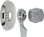 Brasscraft Deluxe 1-HANDLE Valve Trim Kit In Chrome For Mixet Faucets MXT04. Fixed Price $19.99.
