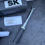 Tools Usa 1/4" Drive Micrometer Adjustable Torque Wrench 30-200 In Lb SK75002. Fixed Price $189.00.