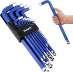 Elead Jumbo Hex Key Wrench Set 13-PIECE Metric 2-19MM Long Ball End Du. Fixed Price $86.54.