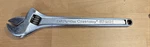 Crescent Tool 15" Adjustable Wrench Crestoloy Cap. 11/16. 43MM Usa. Fixed Price $28.99.