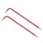 Uxcell Ball End Hex Key Wrench, Shaped Long Arm S2 Steel 6MM, Red. Fixed Price $15.99.