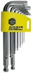 Japan New Ash Short Hex Key Wrench Set 9PCS AZKS910 (1.5-10MM). Fixed Price $67.79.