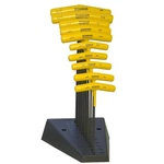 Bondhus 13190, Balldriver T-handle Hex Tool Set Of 10 With Stand, Sizes 3/32-3/8. Fixed Price $50.65.