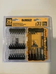 Dewalt DW2162 Screwdriving Bit Set 29PC Phillips, Standard, Square, & Star Drive. Fixed Price $19.99.