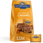 Ghirardelli Milk Chocolate Candy Squares With Caramel Filling, 5.32 Oz Bag. Fixed Price $7.89.