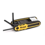 Titan 8 Pc. Locking Sae Hex Key Set 12770. Fixed Price $26.44.