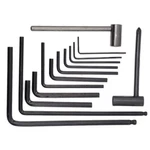 Cheerock Guitar Allen Wrench Set, 4MM & 5MM Lengthened 13PCS, Black. Fixed Price $13.99.