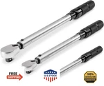 Tekton 1/4, 3/8, 1/2 Inch Drive 90-TOOTH Dual-direction Micrometer Torque Wrench. Fixed Price $501.70.