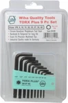 Wiha Piece IP40 L-key Short Arm Torx Plus Set IP8, IP9, IP10, Ip.... Fixed Price $46.92.