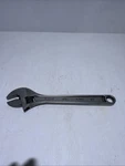 Mac Tools 12" Long Adjustable Wrench AJ12AB. Fixed Price $40.00.