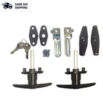 Black T-handle Lock Set Includes Keys Easy-mount Installation Hardware. Fixed Price $34.99.