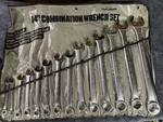 Proto Challenger 14PC Sae Combination Wrench Set. Fixed Price $240.00.