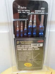Astro Pneumatic (#1031) 6 Piece 180 Degree Swivel Hex (3-10MM) Wrench Set-taiwan. Fixed Price $42.00.