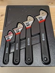 New Matco Tools 4PC Adjustable Wrench Set 6" 8" 10" 12" Excellent. Fixed Price $179.00.