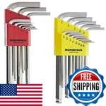 Bondhus 26999 Ball End Tip Hex Key L-wrench Set W/briteguard 22 Piece. Fixed Price $75.41.