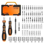 Jakemy Jm 6111 69 In Ratchet Screwdriver Set Precision Repair Tool Kit. Fixed Price $55.99.