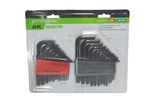 Pittsburgh 05962 Hex Key Set 25PC Sae & Metric Allen Wrenches W/storage Case. Fixed Price $10.41.