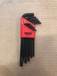 Lot Of 10 Proto 13 Pc. Ball-hex L-key Sets Per Holder Tip Inch J4995. Fixed Price $59.95.