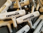 Bulk Lot Of Craftsman 3MM T-handles, Only $1.75 Each, Great Flea Market Stock!. Fixed Price $32.00.