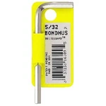 Bondhus 16204 5/64" Briteguard Finish Hex L-wrench Short Tagged/barcoded. Fixed Price $5.99.