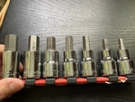 Wright Tools Usa 1/2 Hex Allen Driver Socket Wrench Set 405. Fixed Price $65.00.