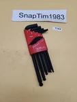 Eklind 13213 Imperial Ball-end Hex-l Key Set Piece. Fixed Price $34.99.