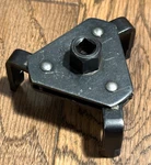 Mac Tools Usa Oil Filter Spider Prong Jaw Wrench 3/8" Ratchet Drive Adju. Fixed Price $58.00.
